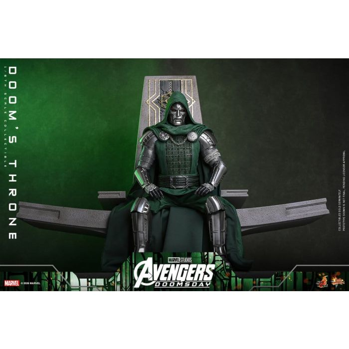 Avengers: Doomsday Movie Masterpiece Action Figure Accessory 1/6 Doom's Throne 33 cm
