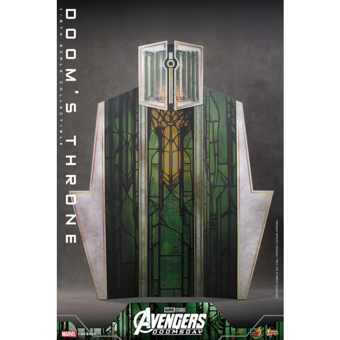 Avengers: Doomsday Movie Masterpiece Action Figure Accessory 1/6 Doom's Throne 33 cm