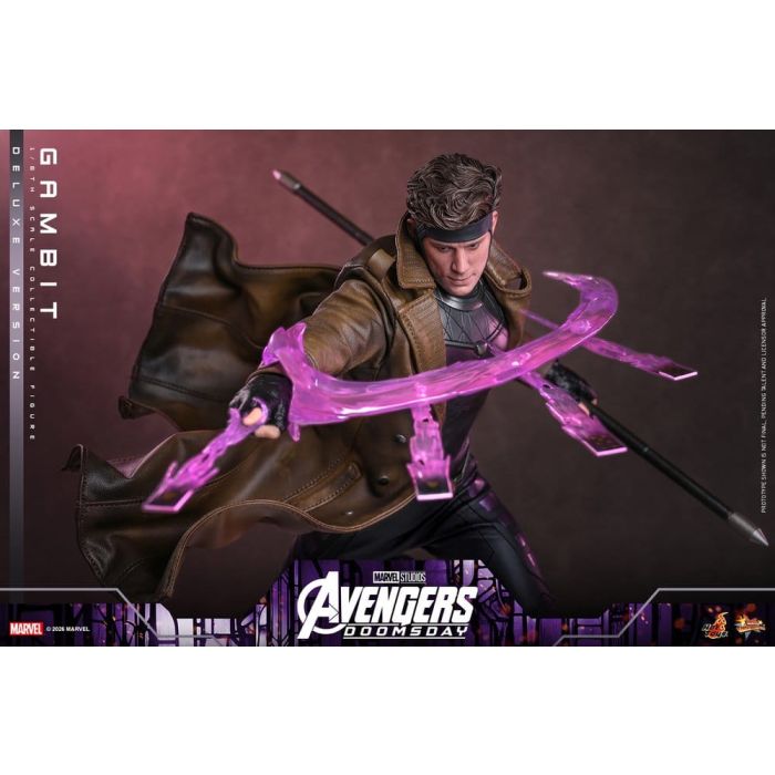 Avengers: Doomsday Movie Masterpiece Action Figure 1/6 Gambit (Deluxe Version) 31 cm