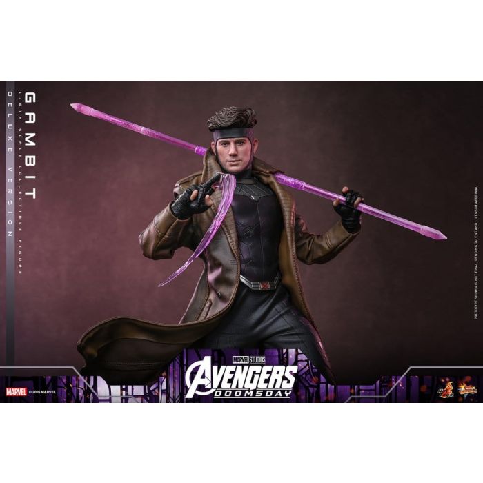 Avengers: Doomsday Movie Masterpiece Action Figure 1/6 Gambit (Deluxe Version) 31 cm