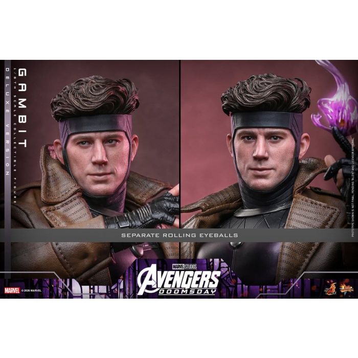 Avengers: Doomsday Movie Masterpiece Action Figure 1/6 Gambit (Deluxe Version) 31 cm