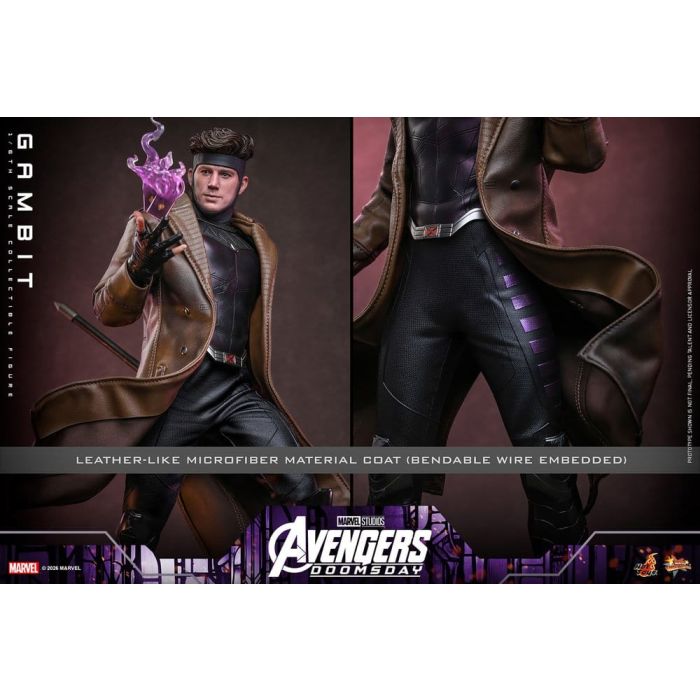 Avengers: Doomsday Movie Masterpiece Action Figure 1/6 Gambit 31 cm