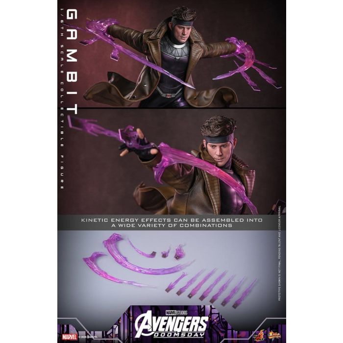 Avengers: Doomsday Movie Masterpiece Action Figure 1/6 Gambit 31 cm