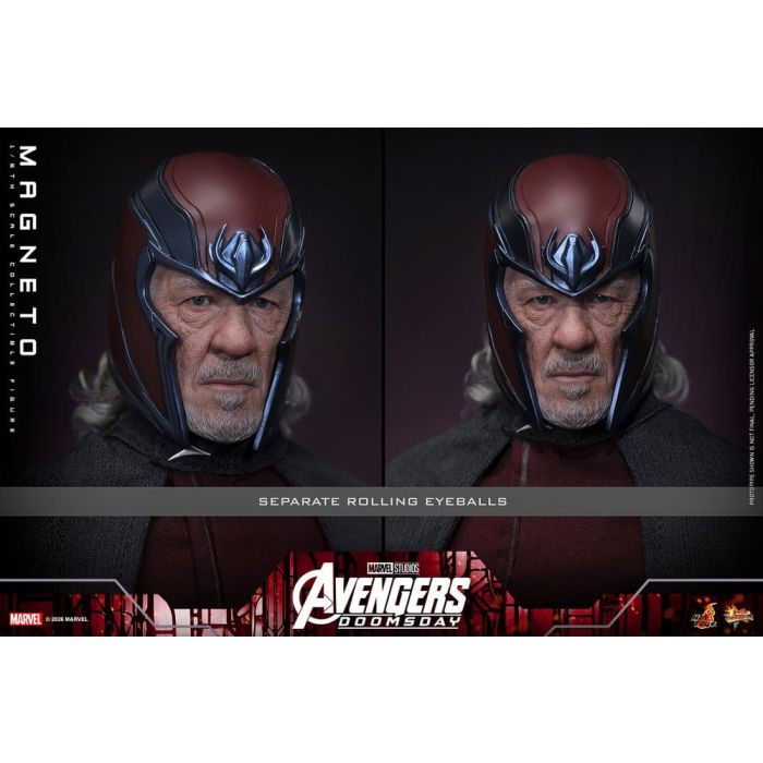Avengers: Doomsday Movie Masterpiece Action Figure 1/6 Magneto 30 cm