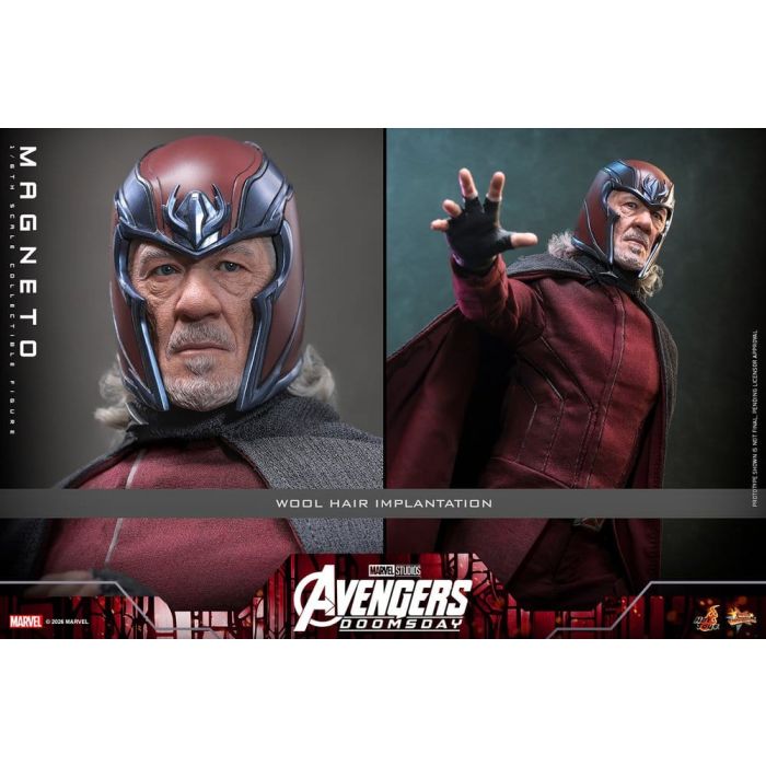 Avengers: Doomsday Movie Masterpiece Action Figure 1/6 Magneto 30 cm