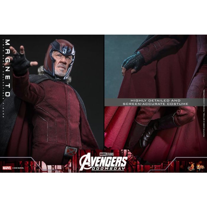 Avengers: Doomsday Movie Masterpiece Action Figure 1/6 Magneto 30 cm