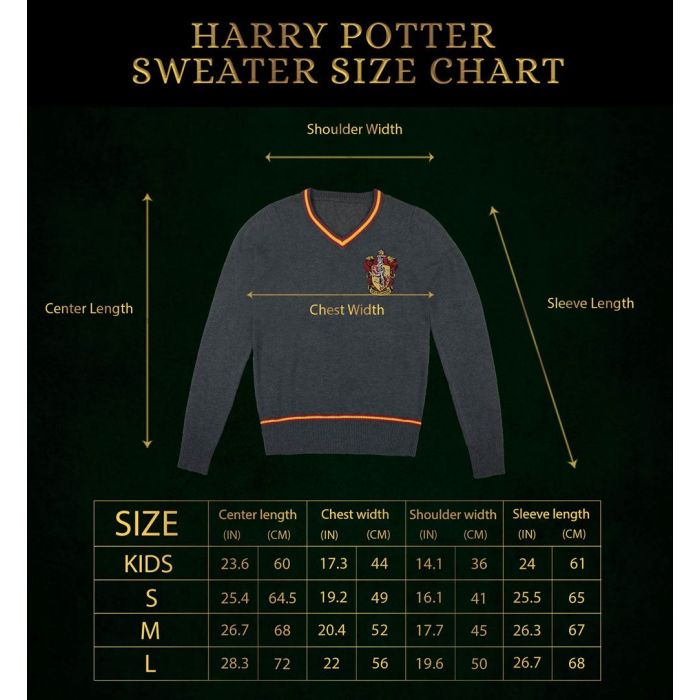 Harry Potter Knitted Sweater Gryffindor  Size XL