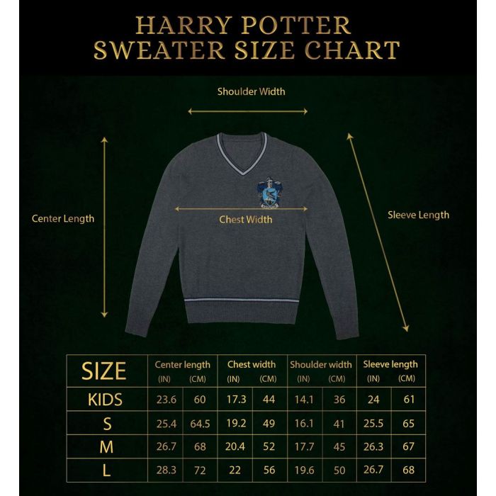 Harry Potter Knitted Sweater Ravenclaw  Size S