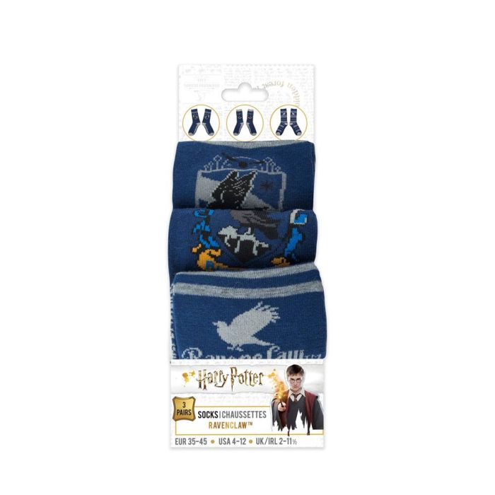 Harry Potter Socks 3-Pack Ravenclaw  