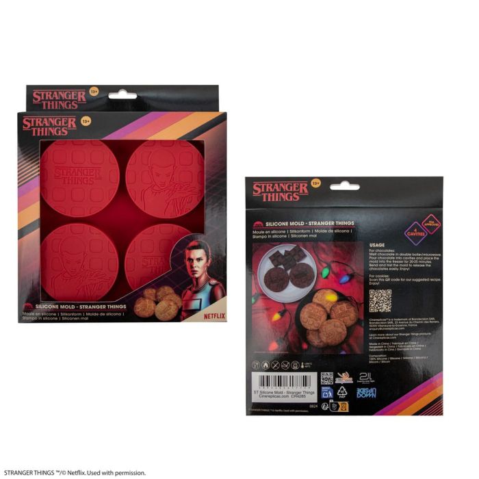 Stranger Things Waffle Silicone Mold Eleven