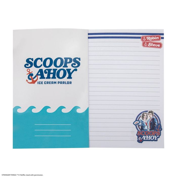 Stranger Things Notebook Scoops Ahoy Softcover