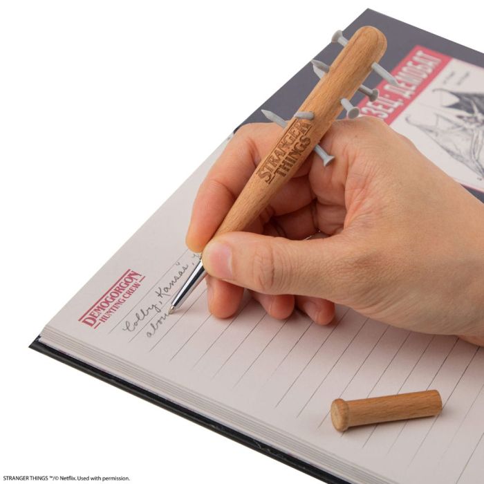 Stranger Things Spiked Bat Pen & Stranger Things Pin 