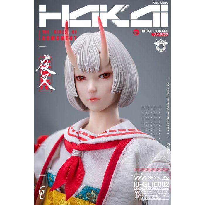 Original Character i8Toys x Gharliera Action Figure 1/6 The Girls of Armament Rirua Ookami 28 cm