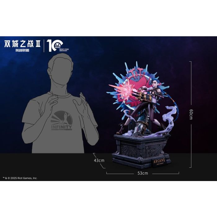 Infinity Studio x Arcane Statue 1/4 Jinx 60 cm  
