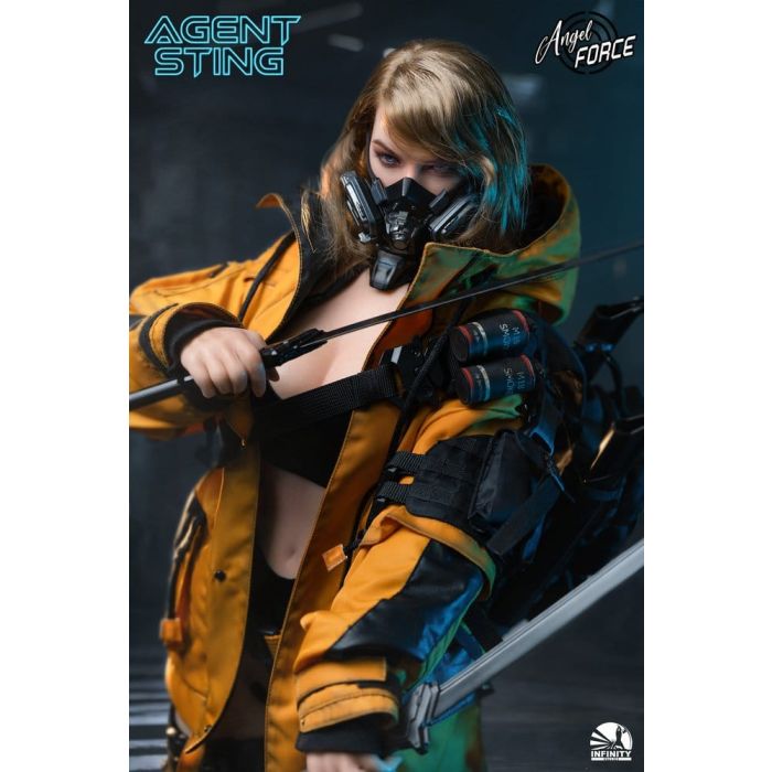 Angel Force Silicone Action Figure 1/3 Agent Sting 70 cm