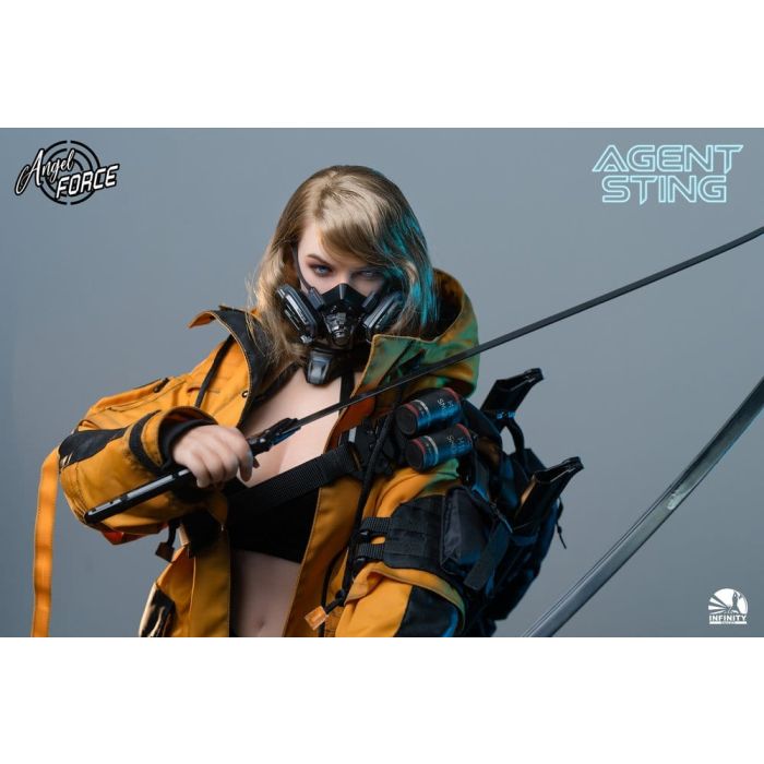 Angel Force Silicone Action Figure 1/3 Agent Sting 70 cm