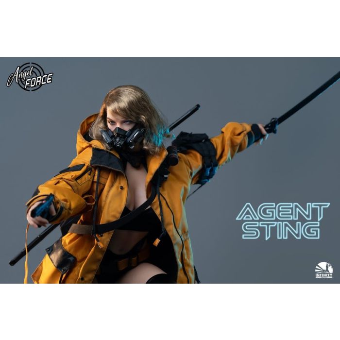 Angel Force Silicone Action Figure 1/3 Agent Sting 70 cm