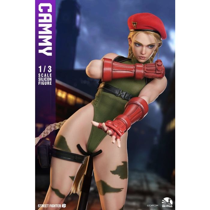 Street Fighter 6 Silicone Action Figure 1/3 Cammy 65 cm