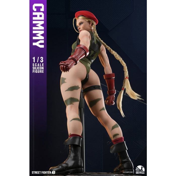 Street Fighter 6 Silicone Action Figure 1/3 Cammy 65 cm