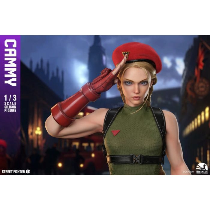 Street Fighter 6 Silicone Action Figure 1/3 Cammy 65 cm