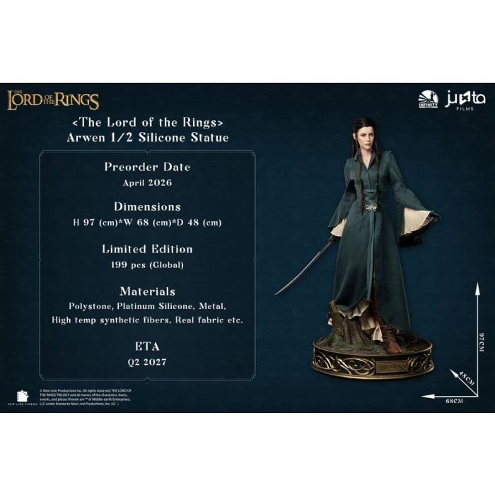 Lord of the Rings Silicone Statue 1/2 Arwen 97 cm