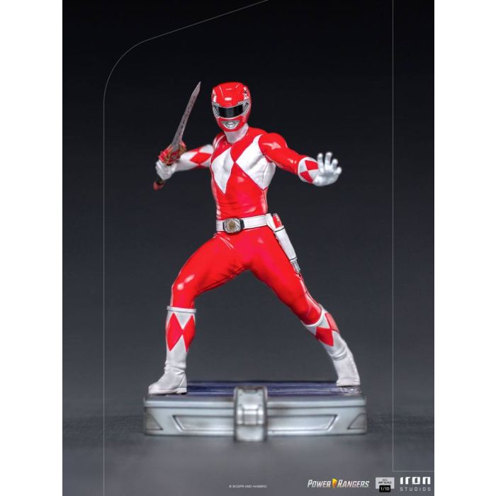 Power Rangers BDS Art Scale Statue 1/10 Red Ranger 17 cm