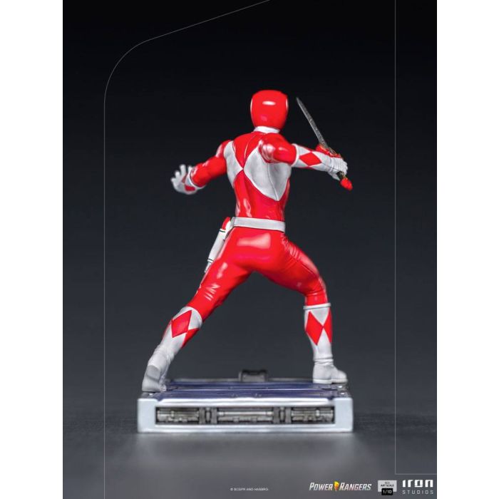 Power Rangers BDS Art Scale Statue 1/10 Red Ranger 17 cm