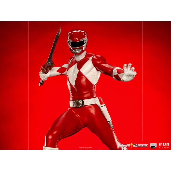 Power Rangers BDS Art Scale Statue 1/10 Red Ranger 17 cm