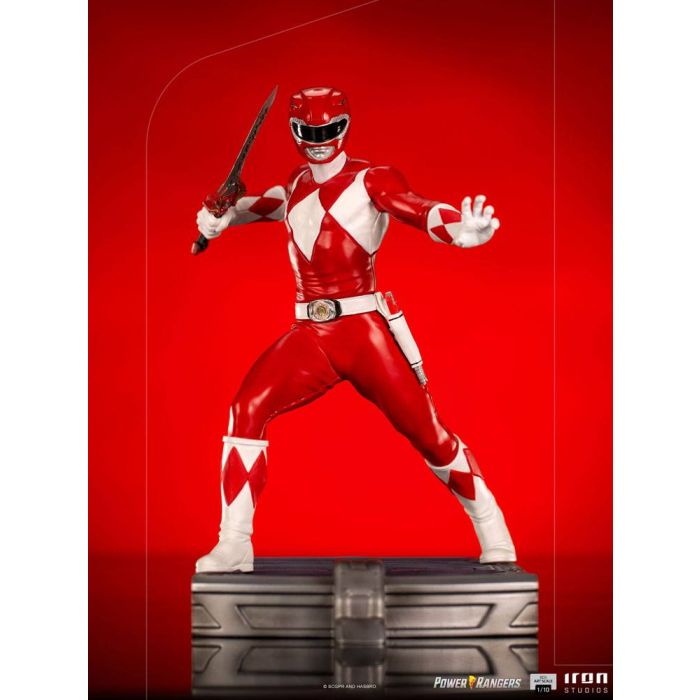 Power Rangers BDS Art Scale Statue 1/10 Red Ranger 17 cm