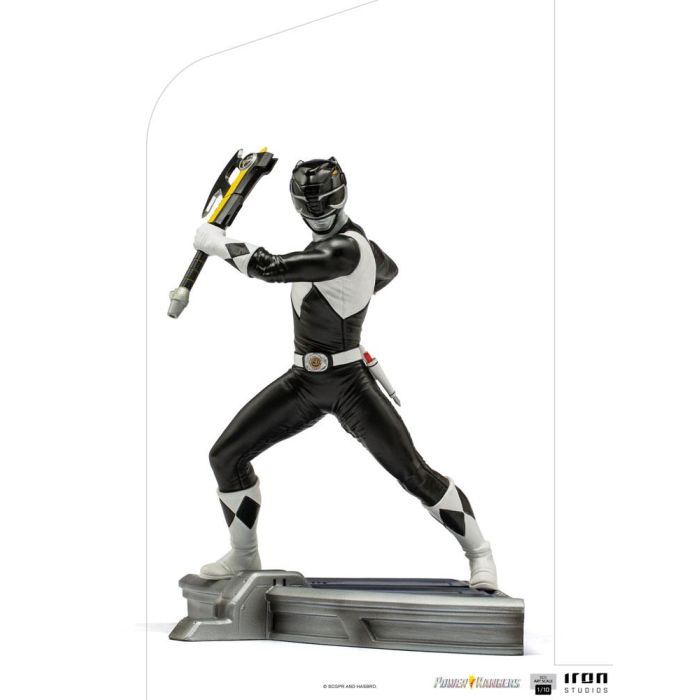 Power Rangers BDS Art Scale Statue 1/10 Black Ranger 17 cm