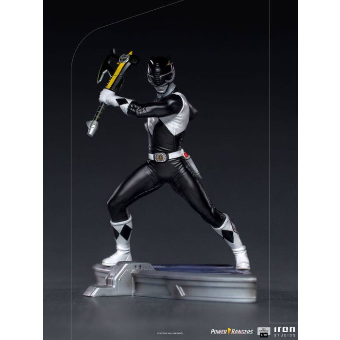 Power Rangers BDS Art Scale Statue 1/10 Black Ranger 17 cm