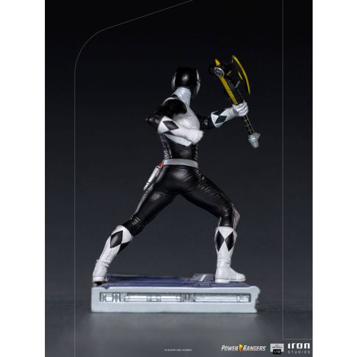 Power Rangers BDS Art Scale Statue 1/10 Black Ranger 17 cm