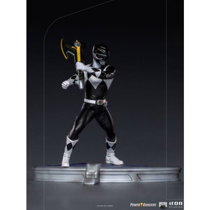 Power Rangers BDS Art Scale Statue 1/10 Black Ranger 17 cm