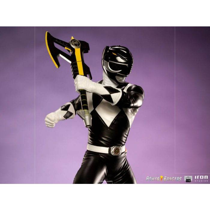 Power Rangers BDS Art Scale Statue 1/10 Black Ranger 17 cm