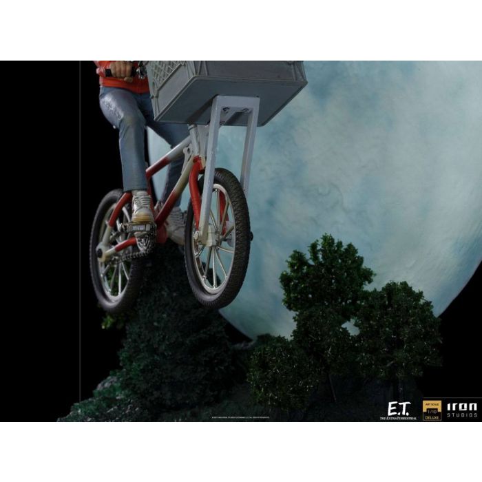 E.T. the Extra-Terrestrial Deluxe Art Scale Statue 1/10 E.T. & Elliot 27 cm