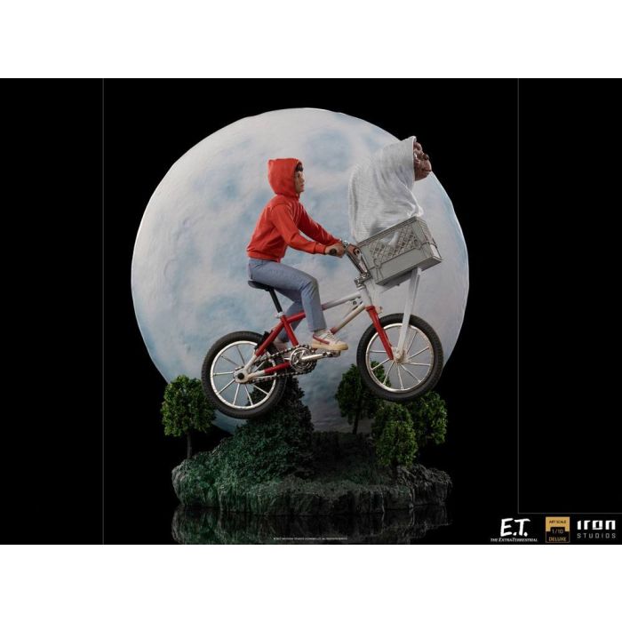 E.T. the Extra-Terrestrial Deluxe Art Scale Statue 1/10 E.T. & Elliot 27 cm