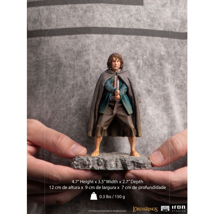 Lord Of The Rings BDS Art Scale Statue 1/10 Pippin 12 cm