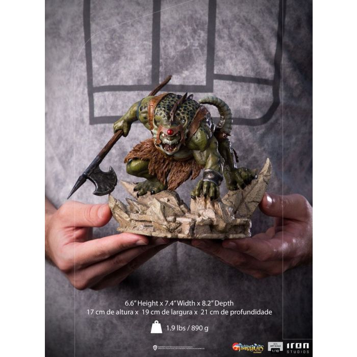 ThunderCats BDS Art Scale Statue 1/10 Slithe 17 cm