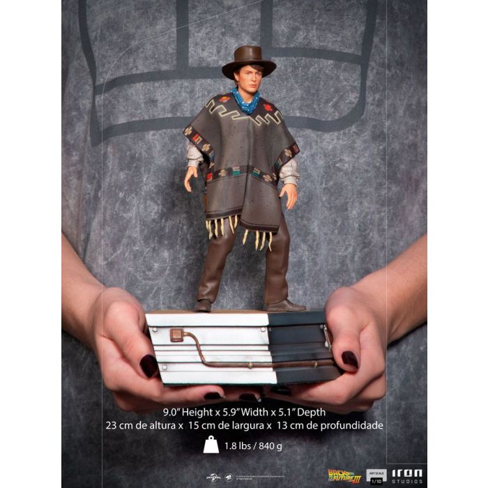 Back to the Future III Art Scale Statue 1/10 Marty McFly 23 cm