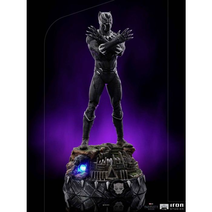 The Infinity Saga Art Scale Statue 1/10 Black Panther Deluxe 25 cm