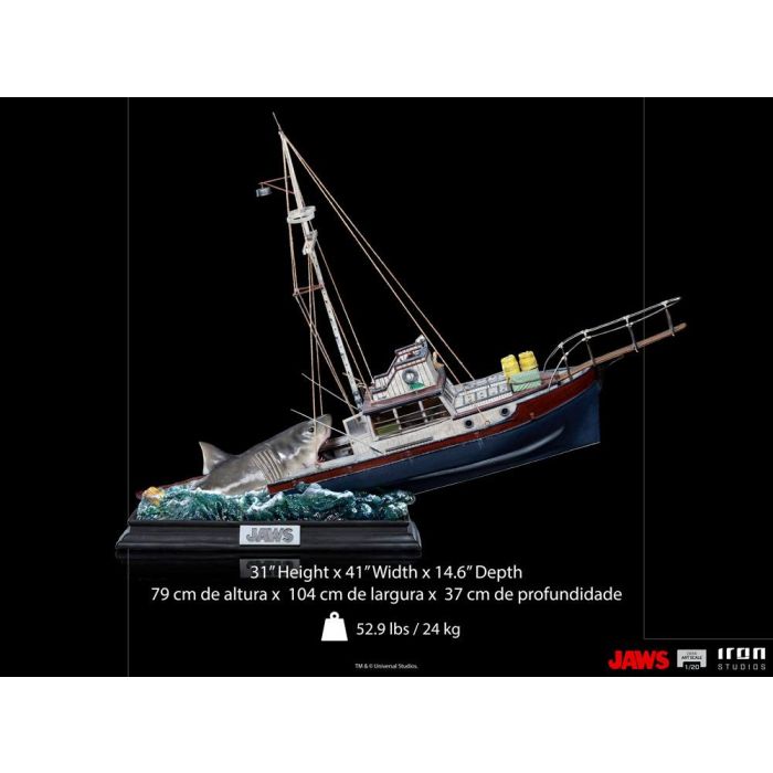 Jaws Demi Art Scale Statue 1/20 Jaws Attack 104 cm