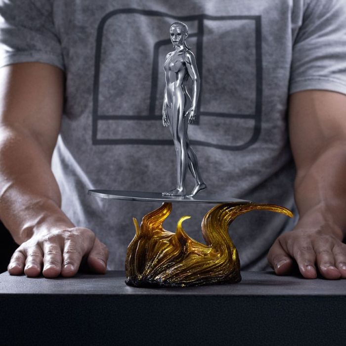 Fantastic Four Art Scale Statue 1/10 Silver Surfer 27 cm