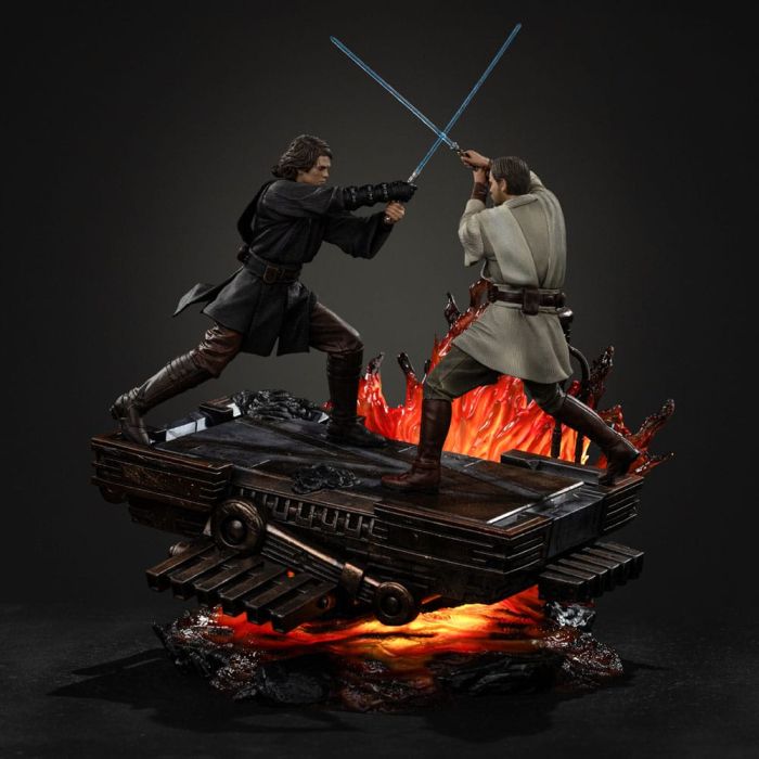 Star Wars Art Scale Statue 1/10 Anakin vs. Obi Wan 34 cm