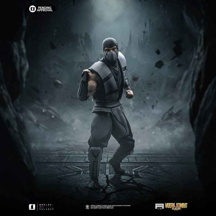 Mortal Kombat Art Scale Statue 1/10 Smoke 21 cm heo Exclusive