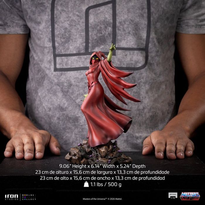 Masters of the Universe Art Scale Statue 1/10 Shadow Weaver 23 cm          