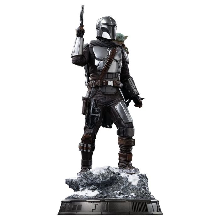 The Mandalorian & Grogu Art Scale Statue 1/10 The Mandalorian and Grogu 25 cm