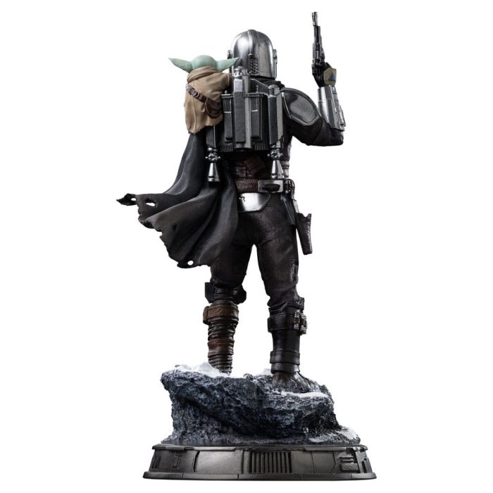 The Mandalorian & Grogu Art Scale Statue 1/10 The Mandalorian and Grogu 25 cm