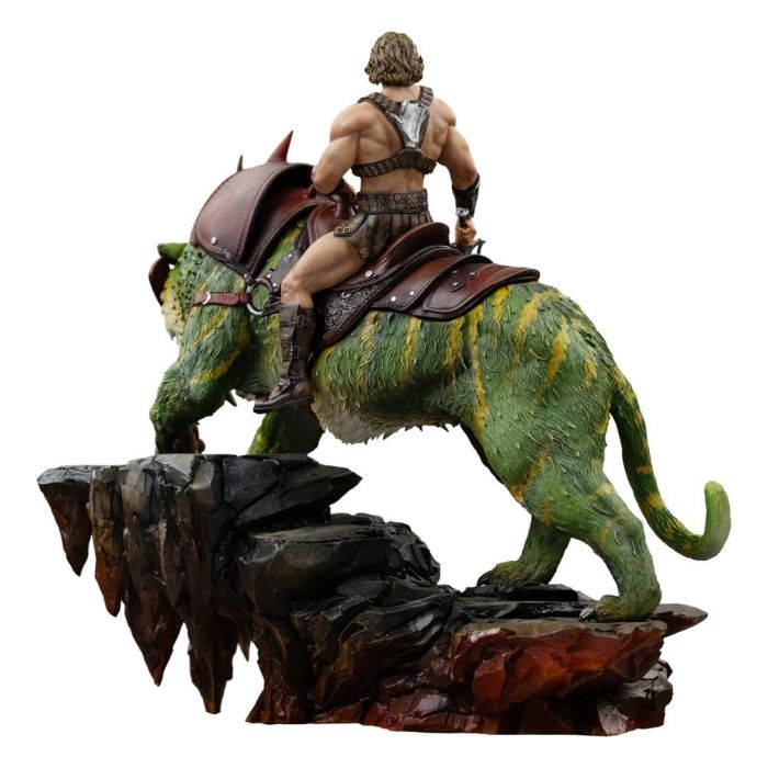 Masters of the Universe Art Scale Statue 1/10 He-Man and Battle Cat 33 cm