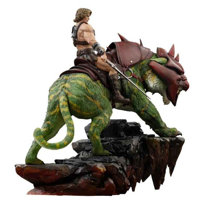 Masters of the Universe Art Scale Statue 1/10 He-Man and Battle Cat 33 cm