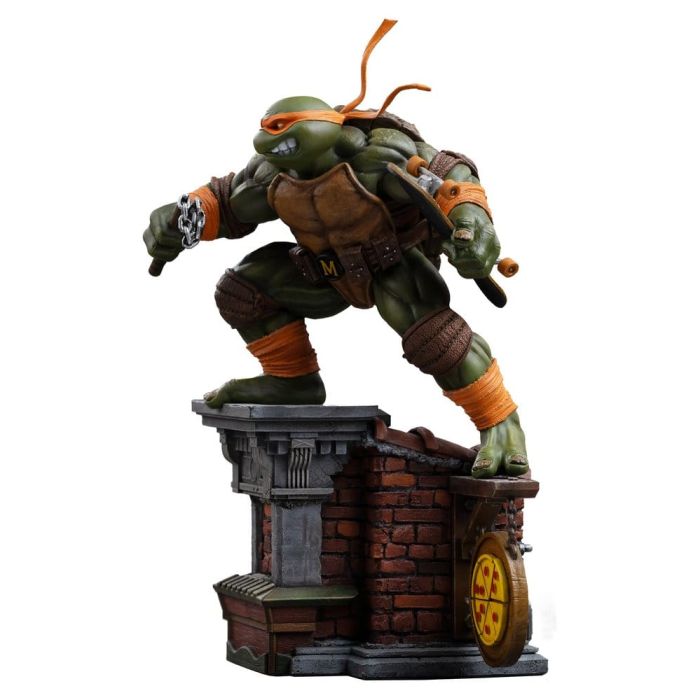 Teenage Mutant Ninja Turtles Art Scale Statue 1/10 Michelangelo Unleashed 24 cm